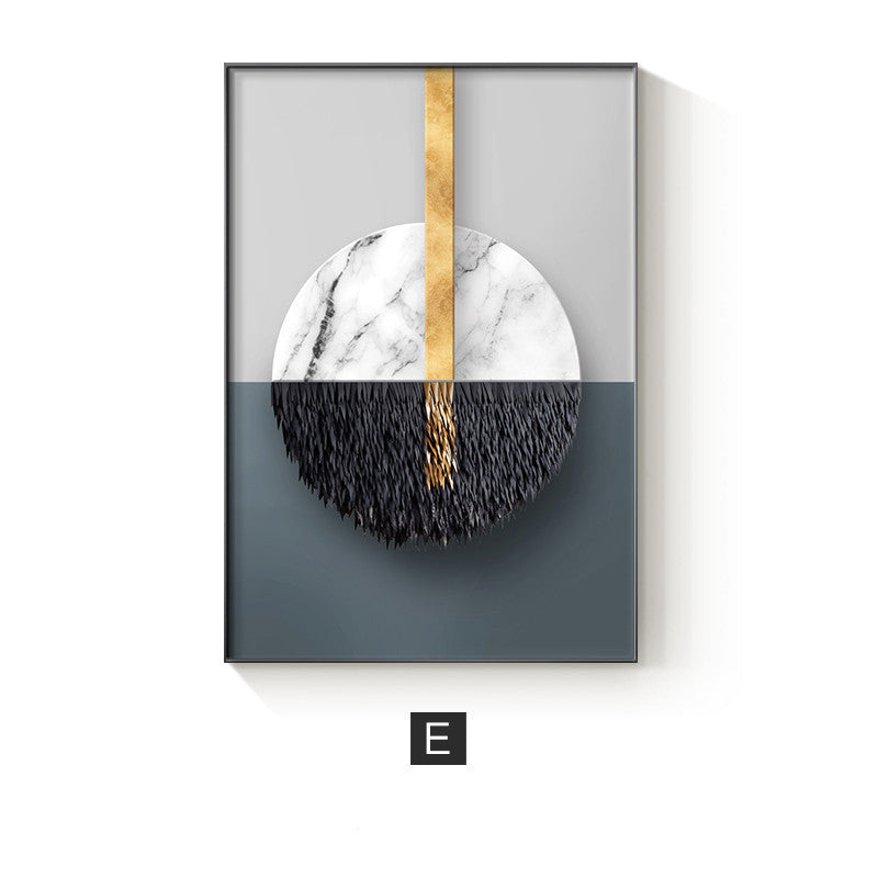 Abstract Geometric Canvas Wall Poster