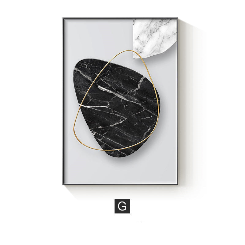 Abstract Geometric Canvas Wall Poster