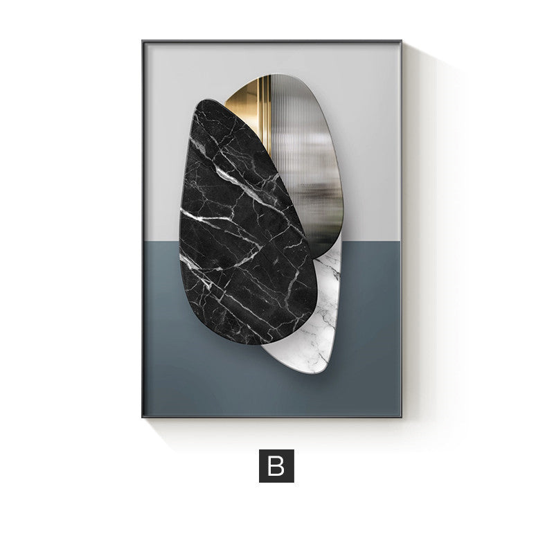 Abstract Geometric Canvas Wall Poster