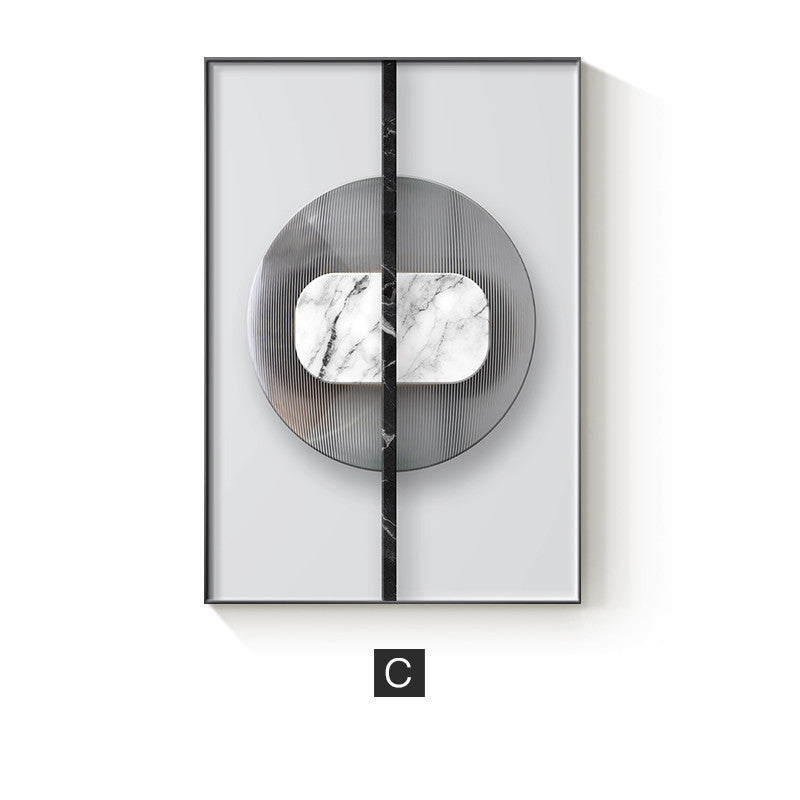 Abstract Geometric Canvas Wall Poster