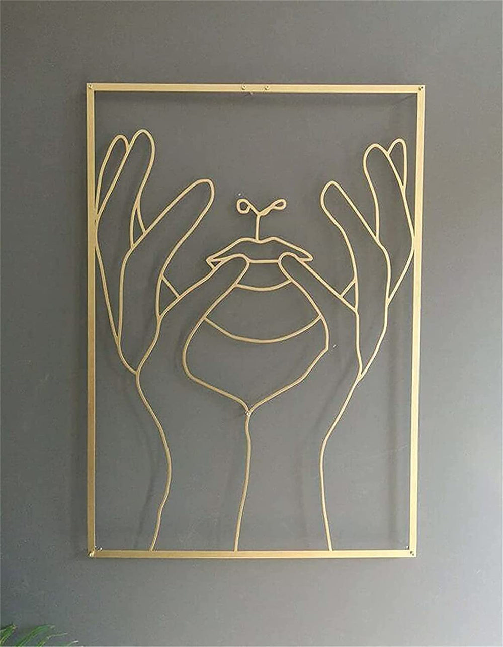 Line Art Acrylic Wall Decoration