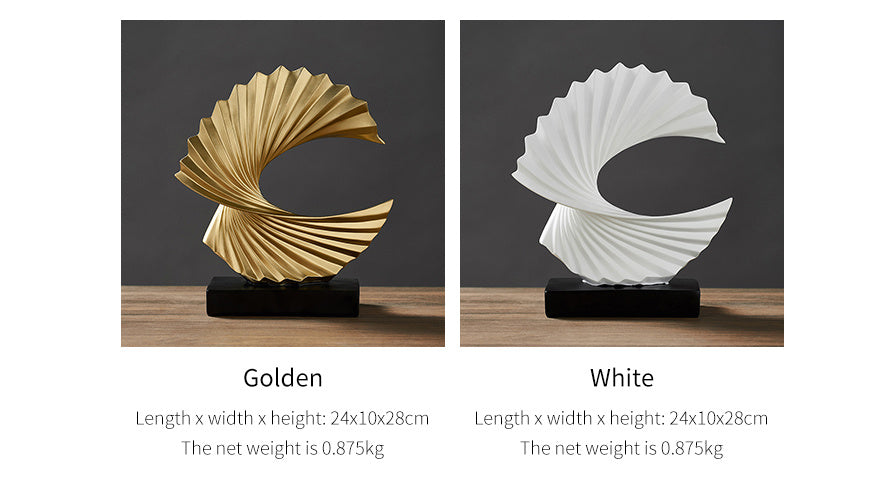 Modern Decorative Abstract Sculpture