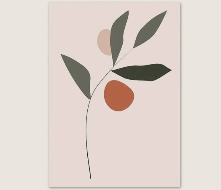 Frameless Simple Modern Wall Art