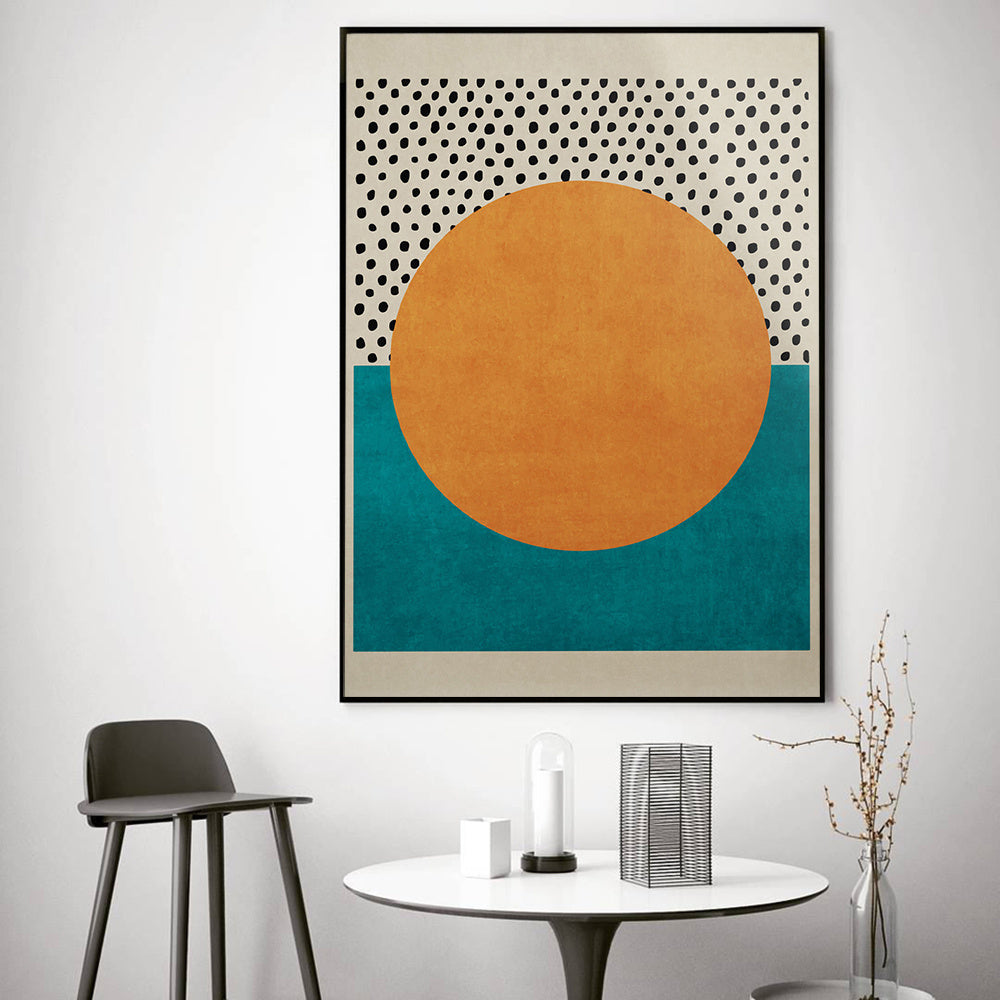 Sun Abstract Print