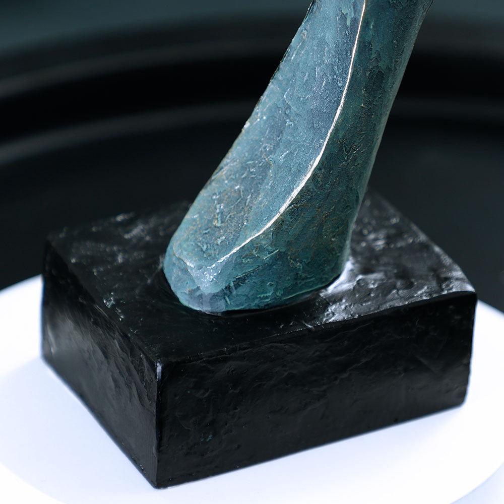 Modern Ornaments. Human Face Statue