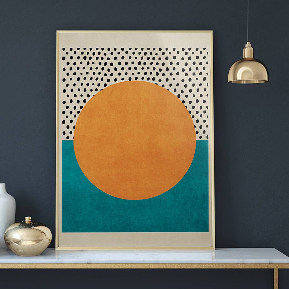 Sun Abstract Print