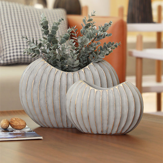 Nordic White Ceramic Vase