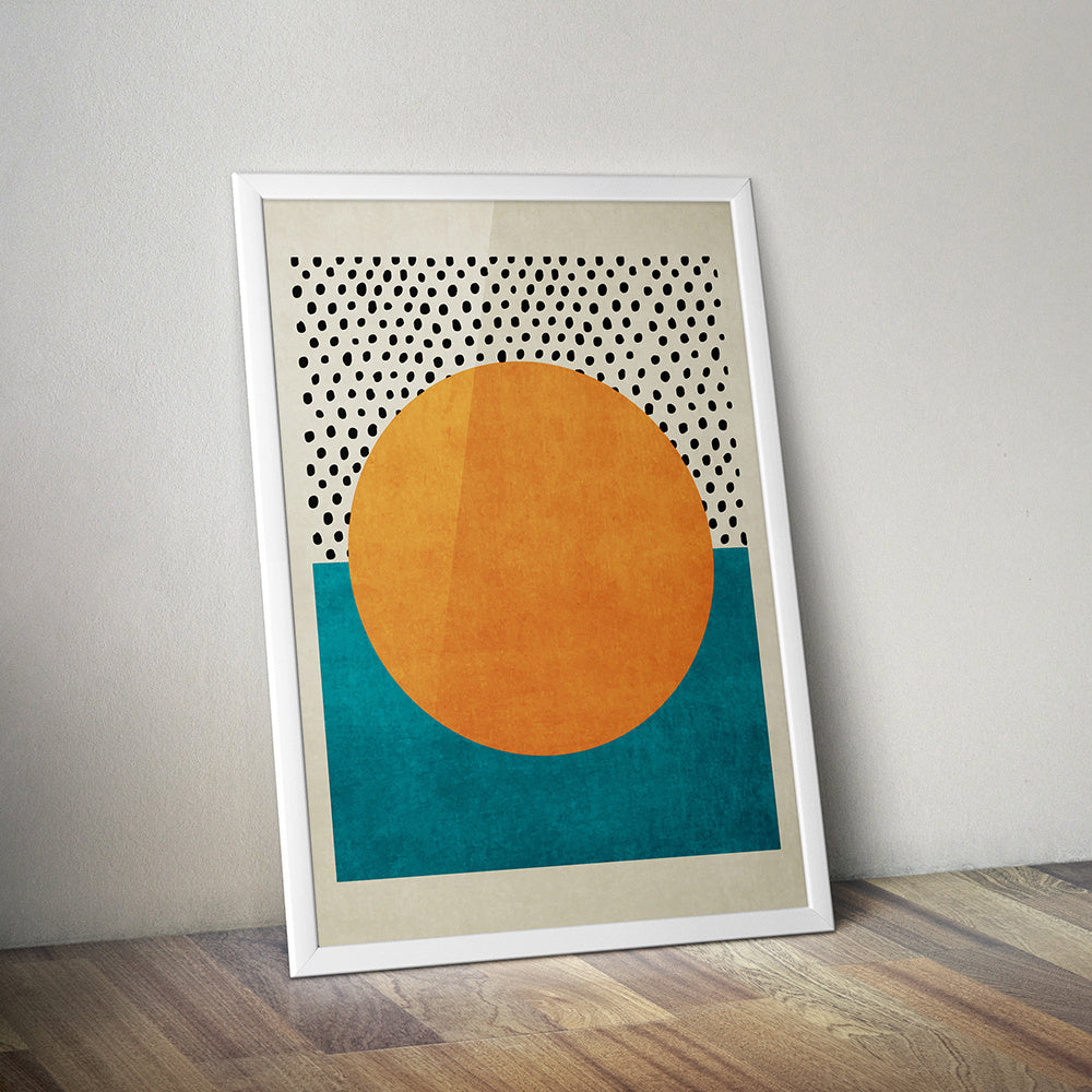 Sun Abstract Print