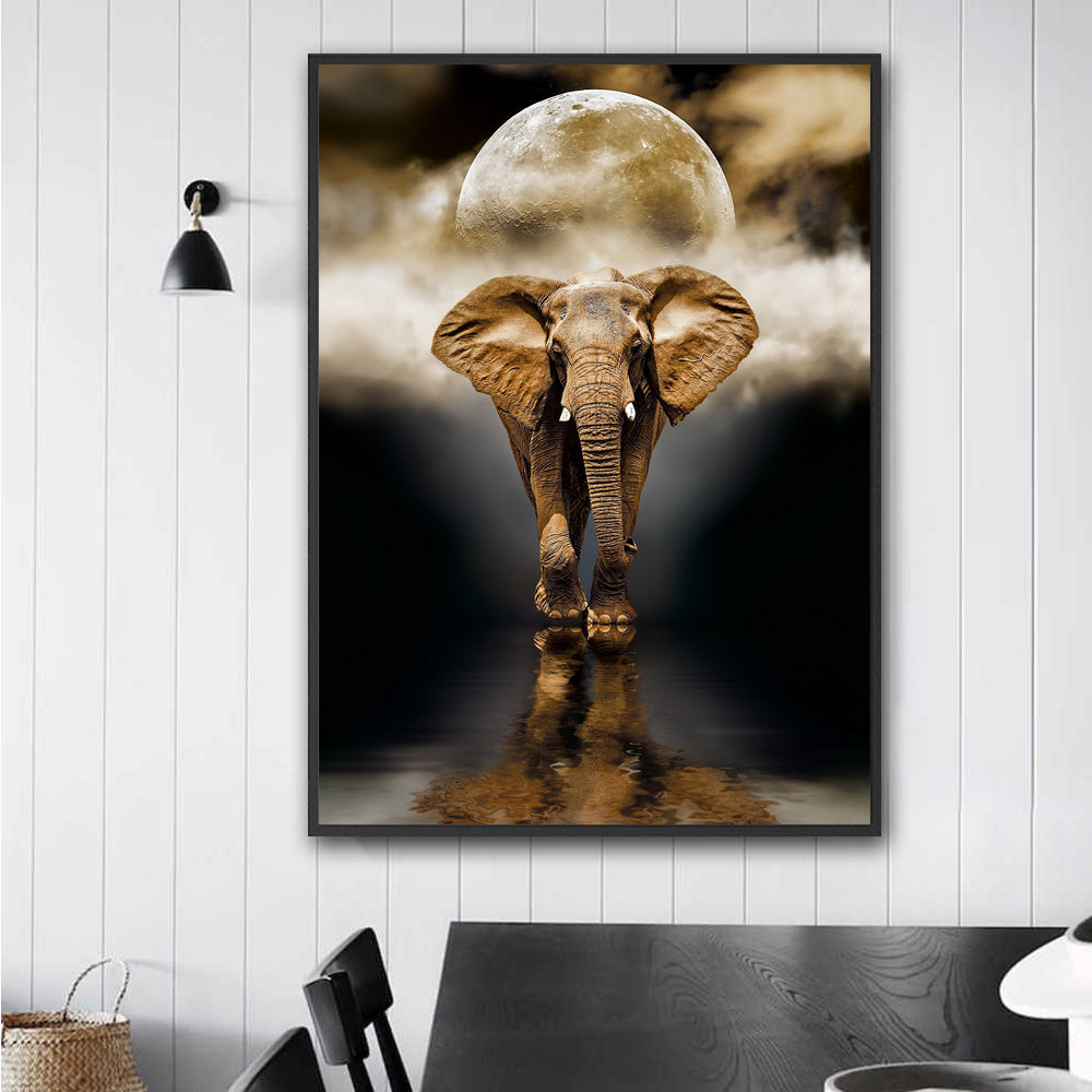 Elephant Canvas Painting