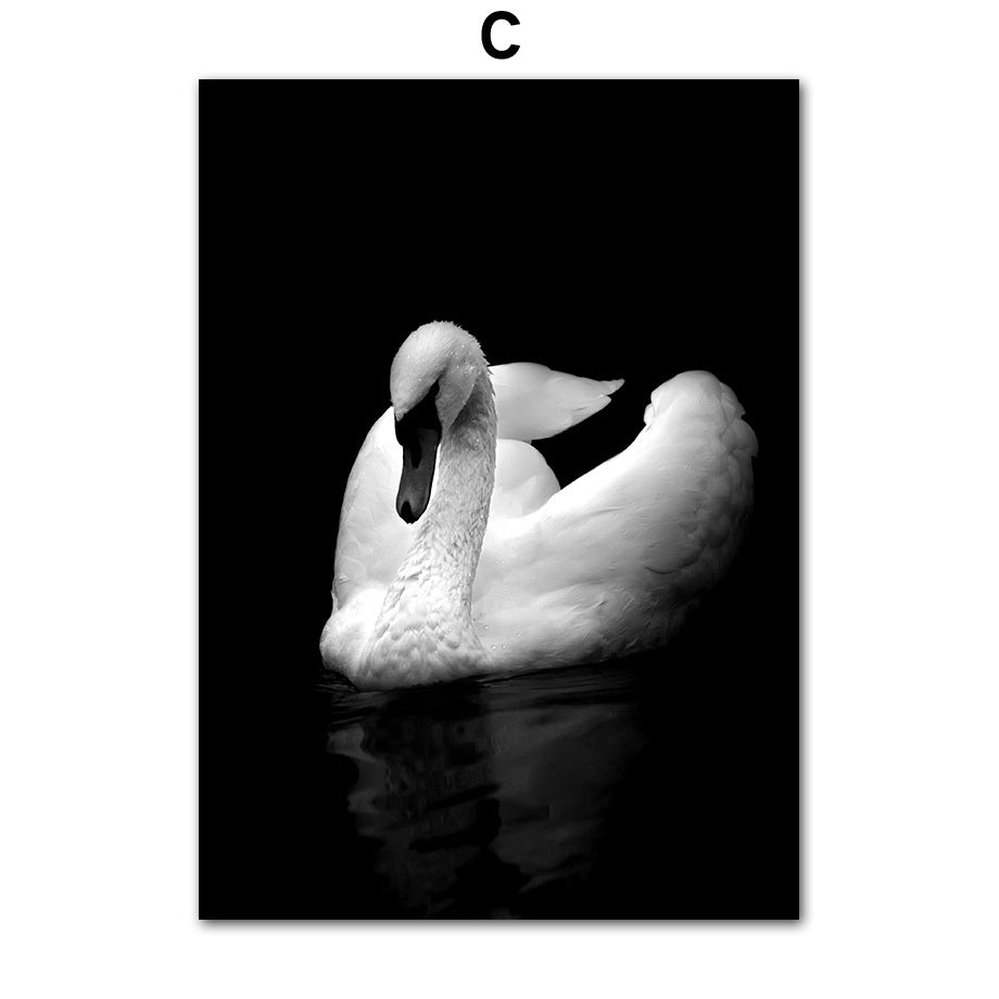 Frameless Animal Canvas Poster